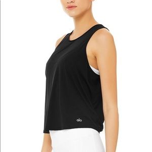 Alo Yoga - Swerve Tank - Black - Brand New Never worn